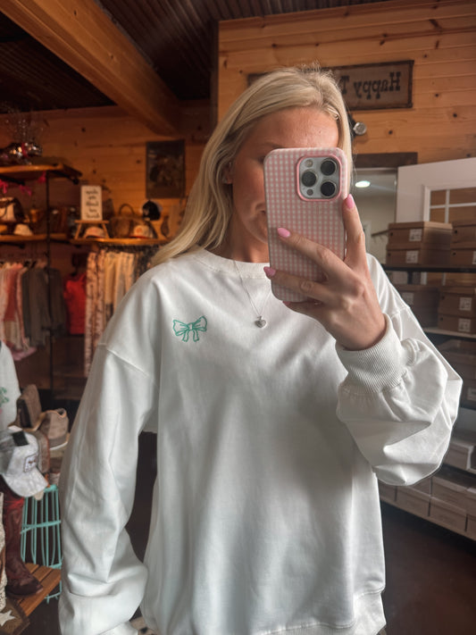 Lucky charm white crew