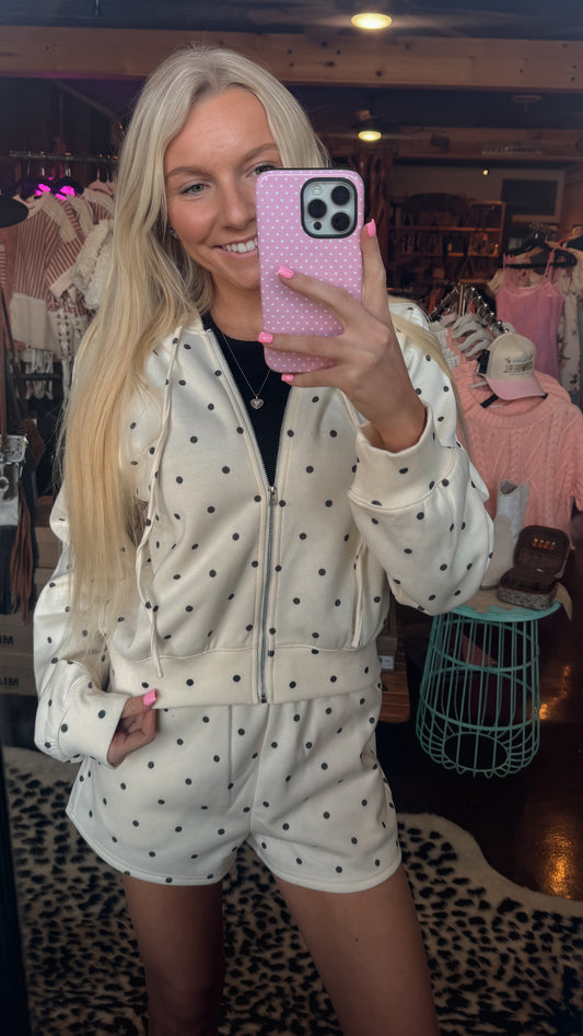 Polka dot set